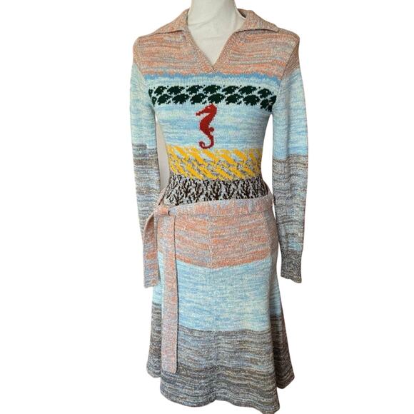 Mother Nature for Organically grown by Arpeja knit dress seahorse - Picture 3 of 16